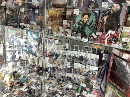 アニメグッズのフィギュア