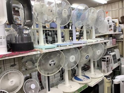 季節家電の扇風機
