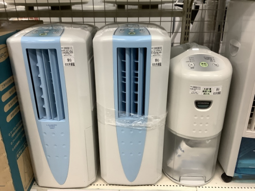 扇風機の除湿器