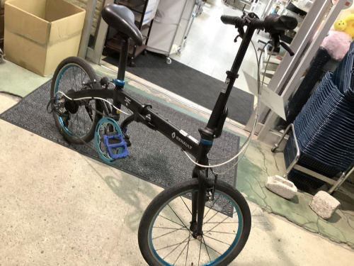 自転車の折りたたみ自転車