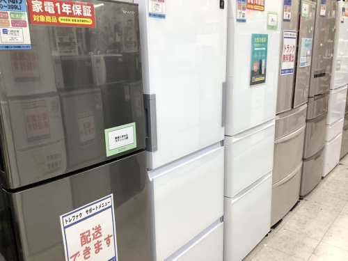 生活家電の冷蔵庫