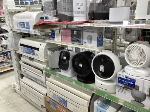 季節家電の扇風機