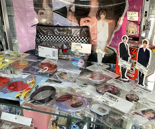 アイドルグッズのBTSグッズ