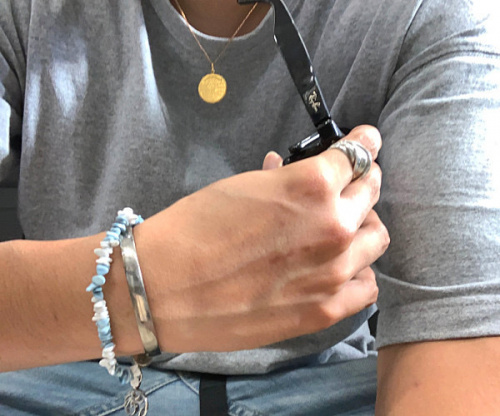 アクセサリーのネックレス