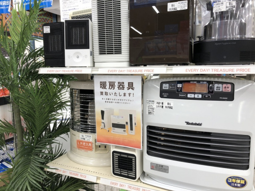 季節家電のヒーター