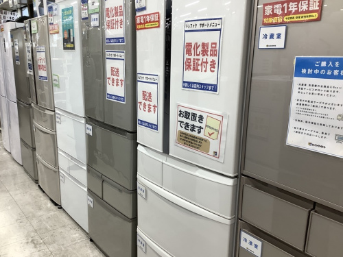 生活家電の冷蔵庫