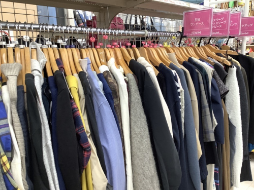 春物買取の春物衣類