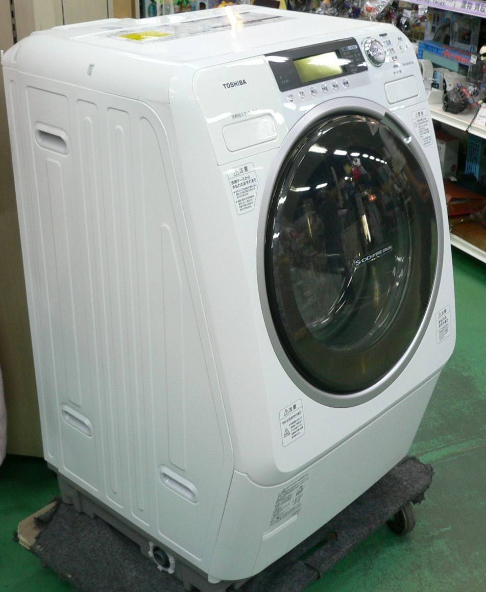 訳あり TOSHIBAハイブリッドドラム式洗濯乾燥機 TW-250VG W sushitai