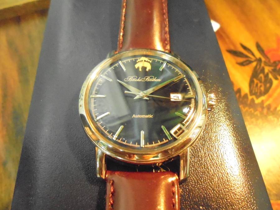 【美品】ブルックブラザーズ Brooks Brothers 腕時計 自動巻