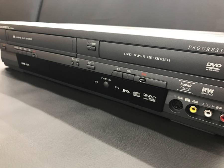 地上デジタル放送対応、VHSレコーダーDXR160V入荷いたしました。｜2017 