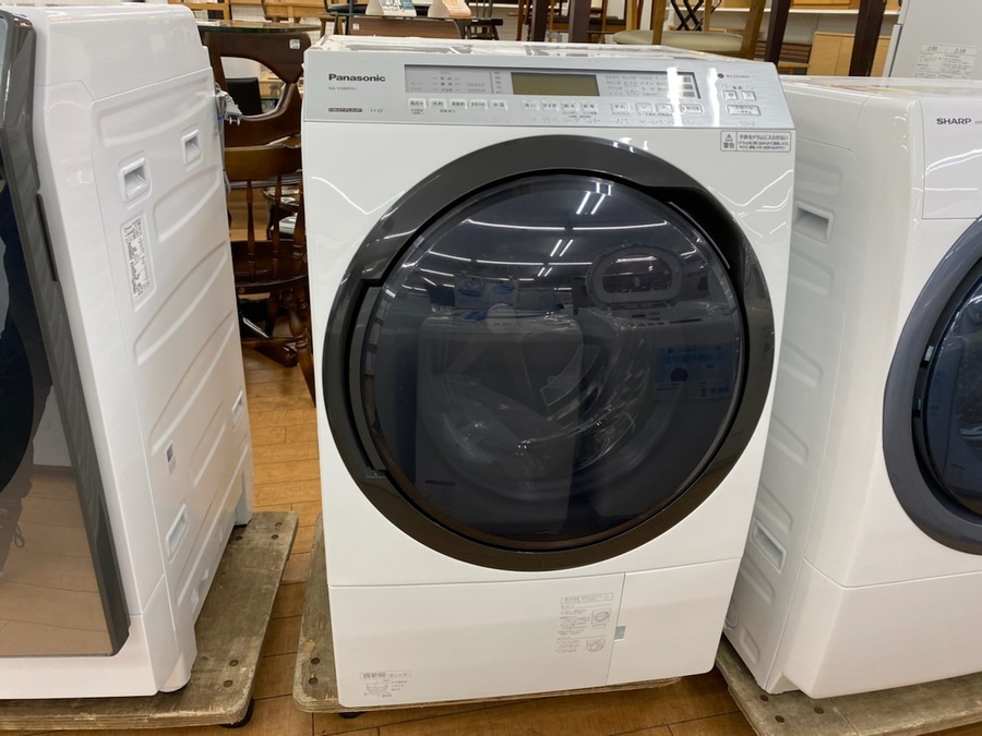 生活家電 洗濯機 最新モデル！】2020年製Panasonic(パナソニック)の11.0kgドラム式洗濯 