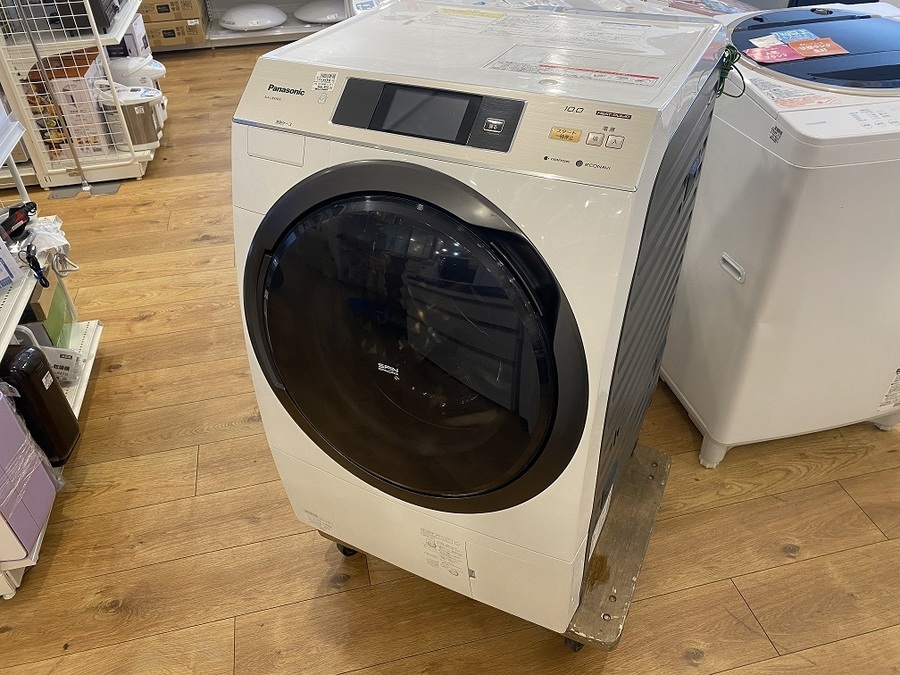 大人気】パナソニックのドラム式洗濯乾燥機(NA-VX9500L)が買取入荷致し 
