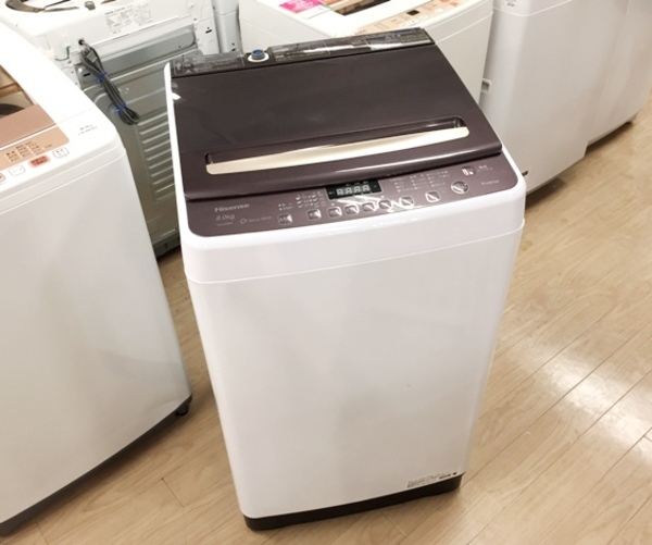 Hisenseの全自動洗濯機が入荷！｜2020年02月03日
