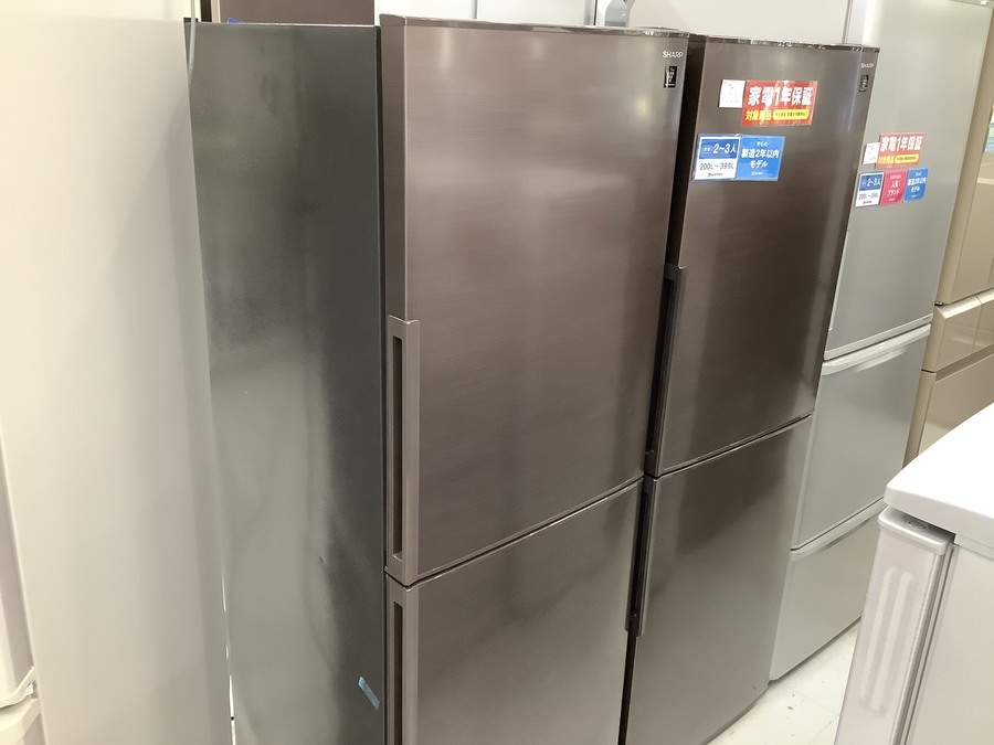 SHARP（シャープ）の2ドア冷蔵庫 280L 2020年製が入荷致しました