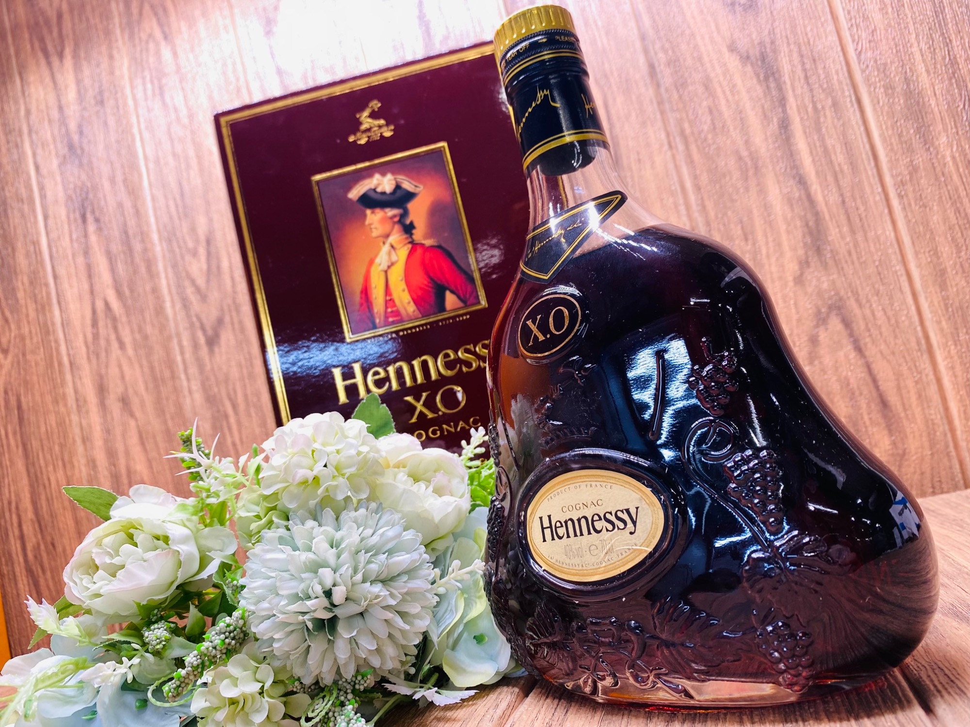 Hennessy ヘネシー XO ブランデー コニャック 金キャップが買取入荷