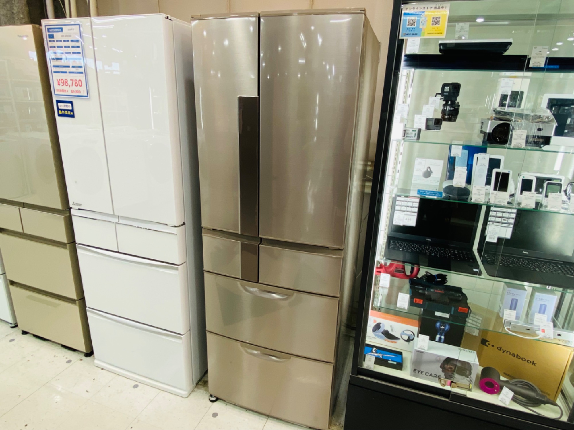 MITSUBISHI(三菱) 6ドア冷蔵庫 MR-JX53X-N1 2014年製が買取入荷致し