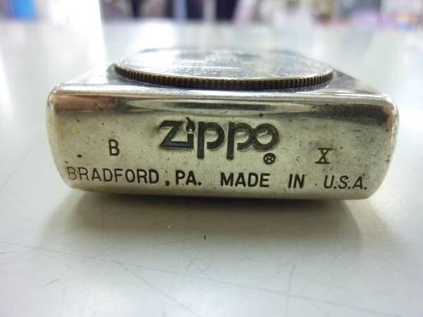 ZIPPOアメリカ建国200年記念コイン付ライター買取入荷しました！【大宮 