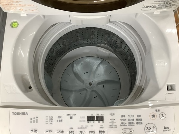 売れ筋ランキングも miu mioさん専用 東芝洗濯機 AW-6D6 sushitai.com.mx