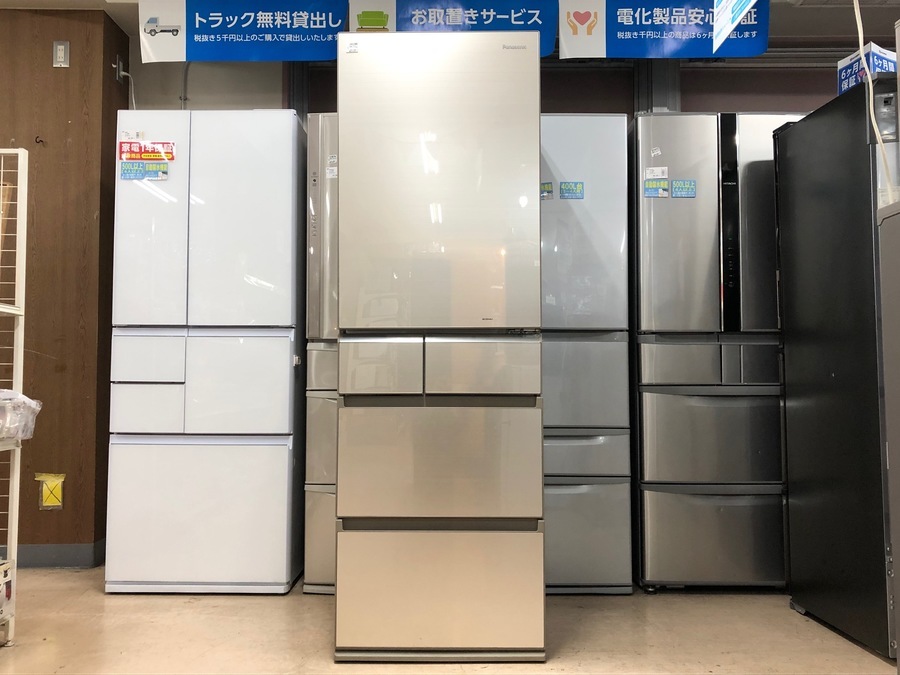 冷凍冷蔵庫　Panasonic NR-E438TG-N 2014年製