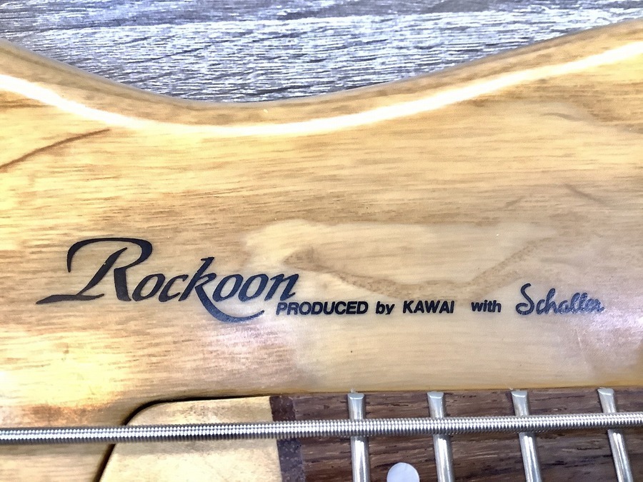 5弦】KAWAIからRockoon×Schallerの5弦ベースが入荷！ウッド調の大人気