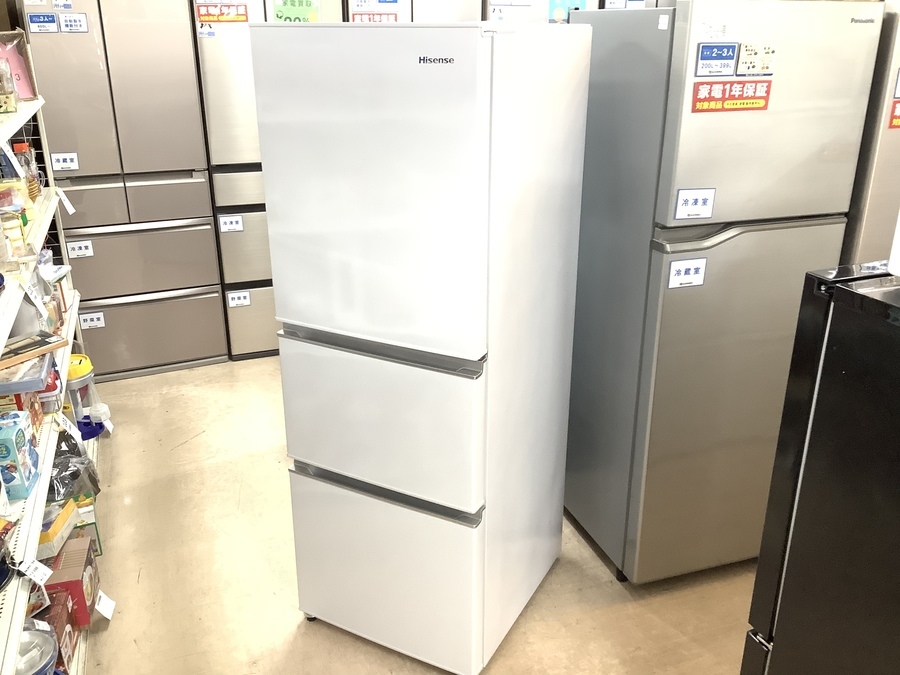 高年式】Hisense（ハイセンス） 3ドア冷蔵庫 HR-D2801W 2021年製が買取 