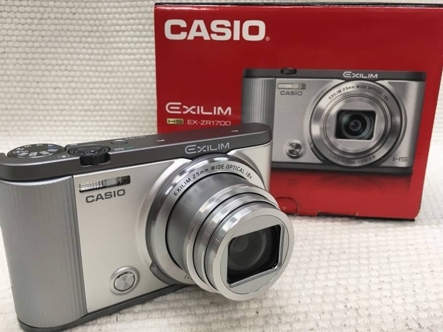 2016年モデルのCASIO（カシオ）コンパクトデジタルカメラが買取入荷