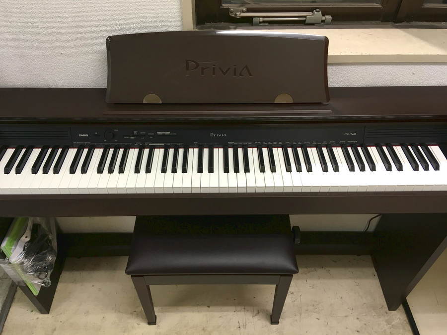 CASIO(カシオ)の電子ピアノPRIVIA(プリヴィア)「PX-760BN」が買取入荷 