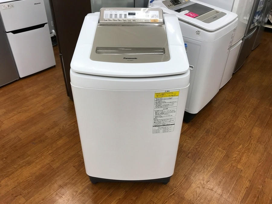 縦型洗濯乾燥機 Panasonic(パナソニック) 8.0kg/4.5kg NA-FD80H3 2017