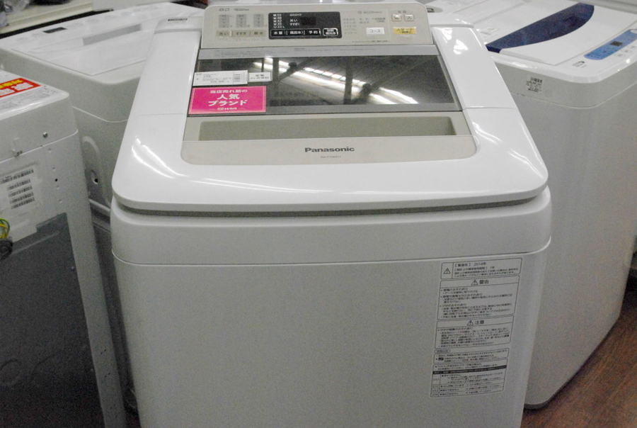 全自動洗濯機 Panasonic(パナソニック) NA-FA80H1 2014年製 8.0kg入荷