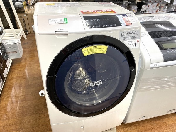 ドラム式洗濯乾燥機 HITACHI(日立) 11.0kg BD-SV110AL 2017年製入荷 