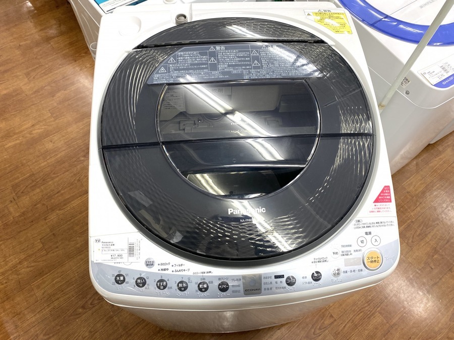 全自動洗濯機 Panasonic(パナソニック) 8.0kg NA-FR80S6 2013年製が ...
