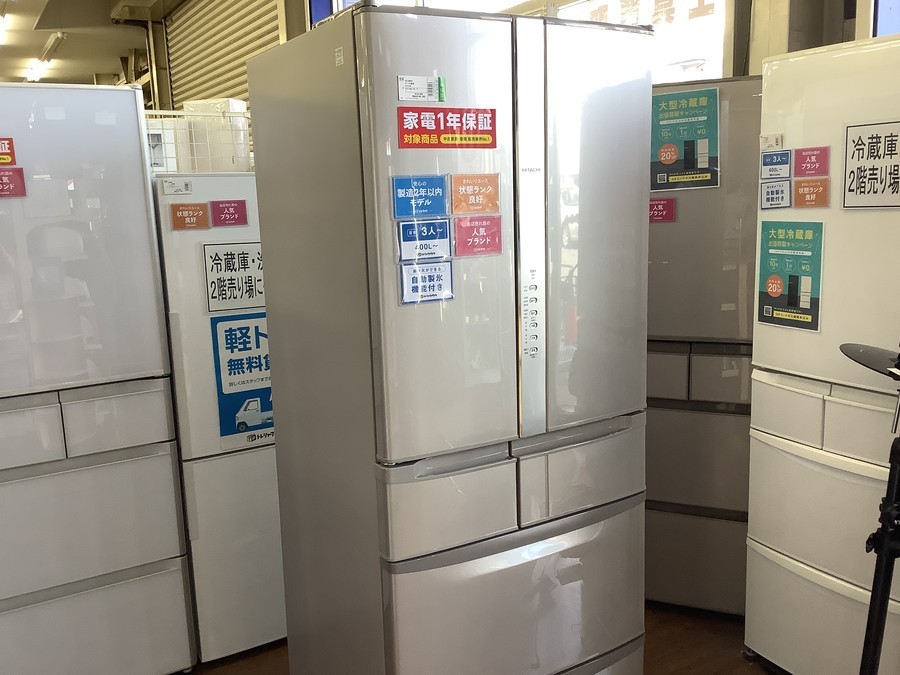 HITACHI(日立)】6ドア冷蔵庫(R-F51MG)が入荷致しました！【千葉 