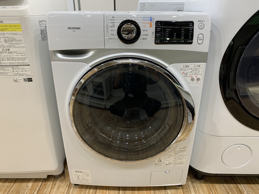 IRIS OHYAMA/アイリスオーヤマ】ドラム式洗濯乾燥機HD71-W/Sが買取入荷 ...