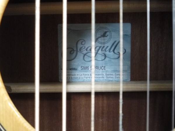 新入荷情報!!】Seagull（シーガル）のアコースティックギター SM6 ...