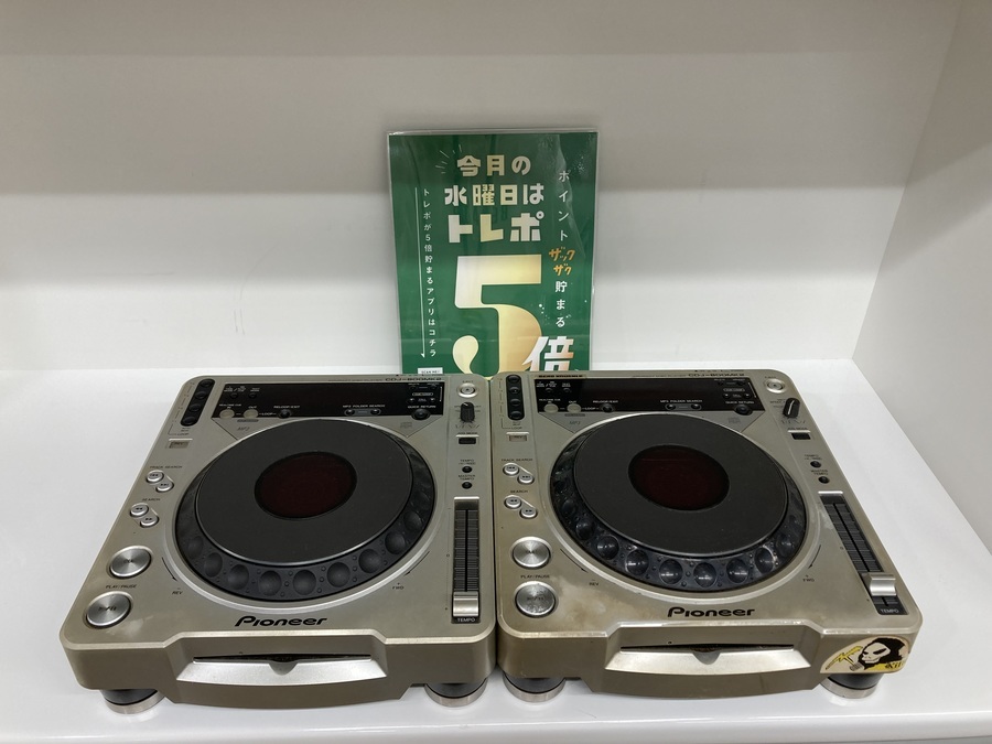 Pioneer(パイオニア)DJ用CDプレイヤー2台セット買取入荷しました ...