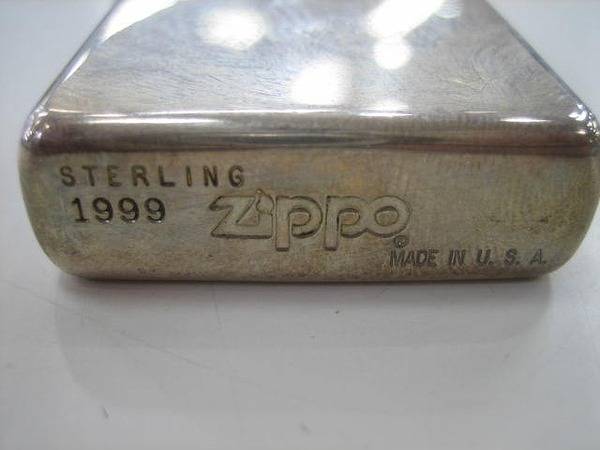 小物ZIPPO　sterling1999