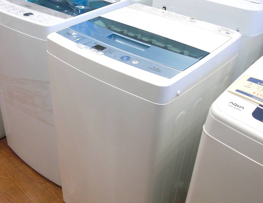 全自動洗濯機 AQUA AQW-S50E 2017年製 入荷しました - 生活家電