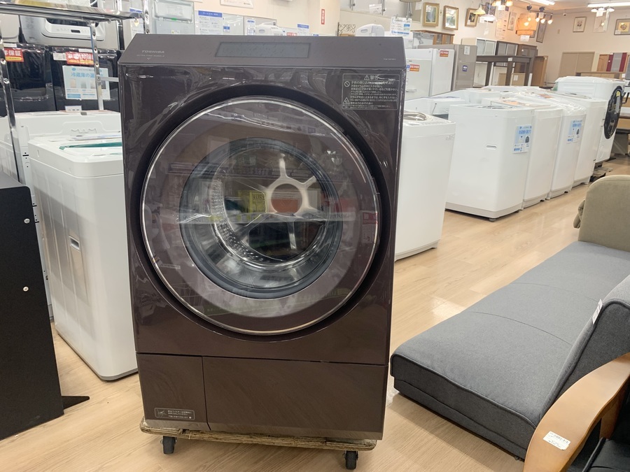 東芝 2019年製 ドラム式洗濯乾燥機 ZABOON TW-127X8L