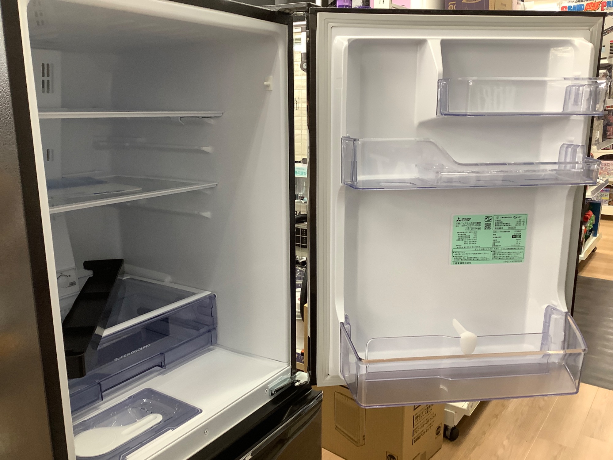MITSUBISHI】2018年製3ドア冷蔵庫のご紹介です♪｜2023年07月24日