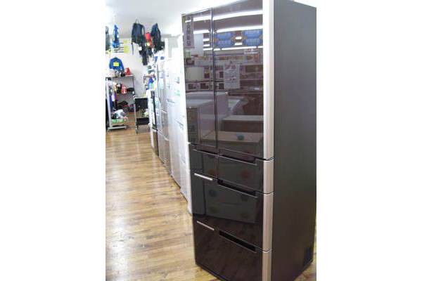 ６ドアの日立ノンフロン冷凍冷蔵庫 R-G4800D(XT)型が買取入荷！｜2014 
