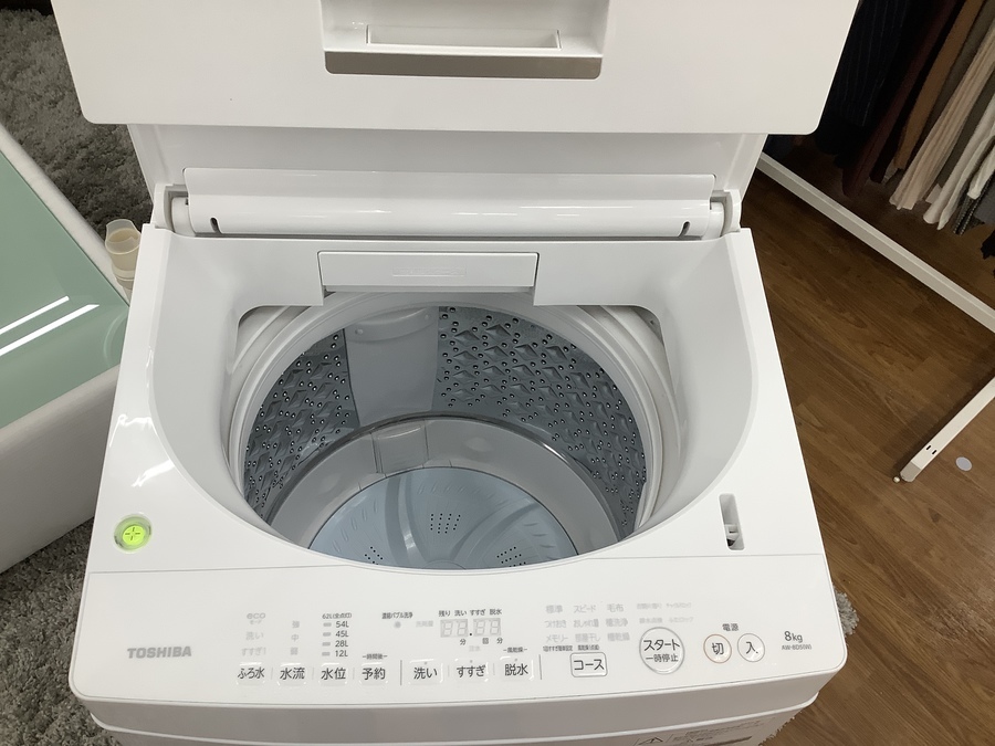 TOSHIBA（トウシバ）の全自動洗濯機 AW-8D5が入荷しました！【川越店