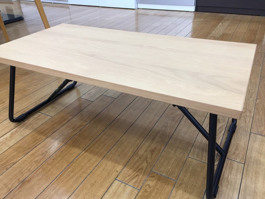 無印良品折りたたみローテーブル - 机/テーブル
