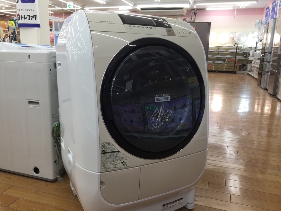 HITACHI(日立)ドラム式洗濯機 展示中！【鶴ヶ島店】｜2020年03月14日