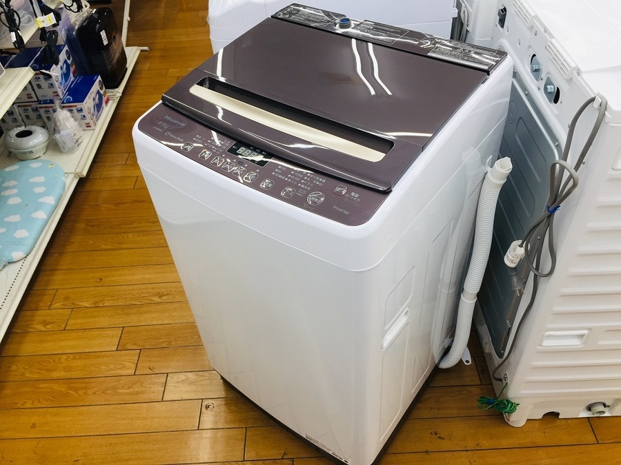 Hisense・洗濯機8㌔ - 洗濯機