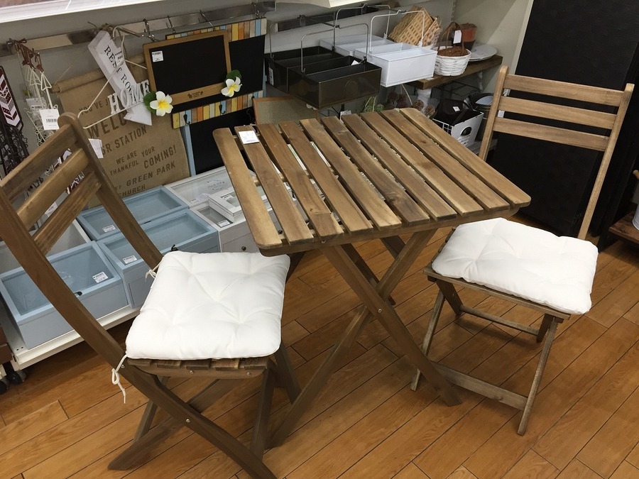 IKEA（イケア）のガーデンテーブルセットが新入荷！【鶴ヶ島店】｜2021年01月30日