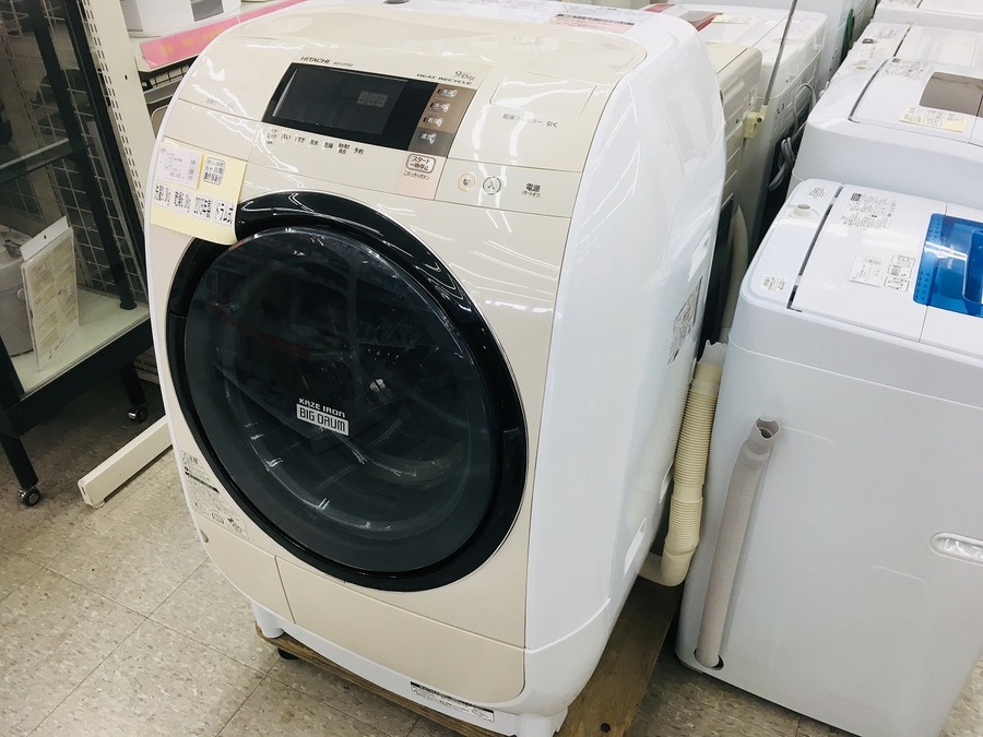 ポイント2倍 日立／BD-V3700L／ドラム式洗濯乾燥機／2015年式 - 洗濯機