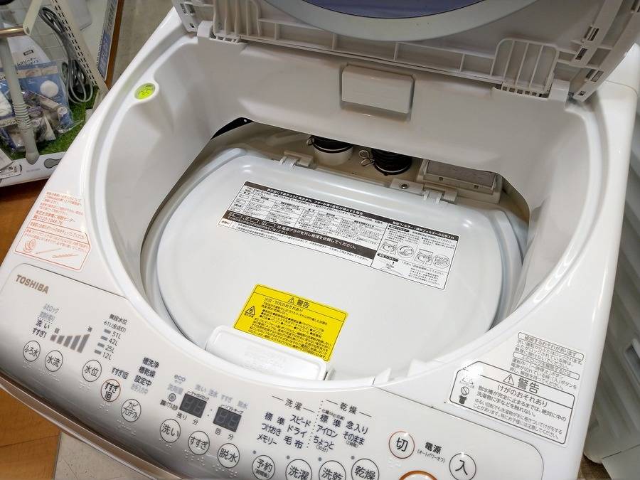 乾燥機能付き！TOSHIBAの洗濯乾燥機が入荷いたしました！｜2018年02月21日