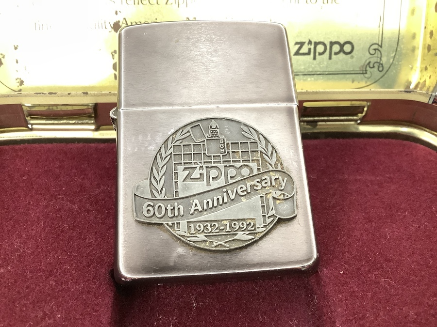 ZIPPO 1992年製　ジッポ社　60周年記念