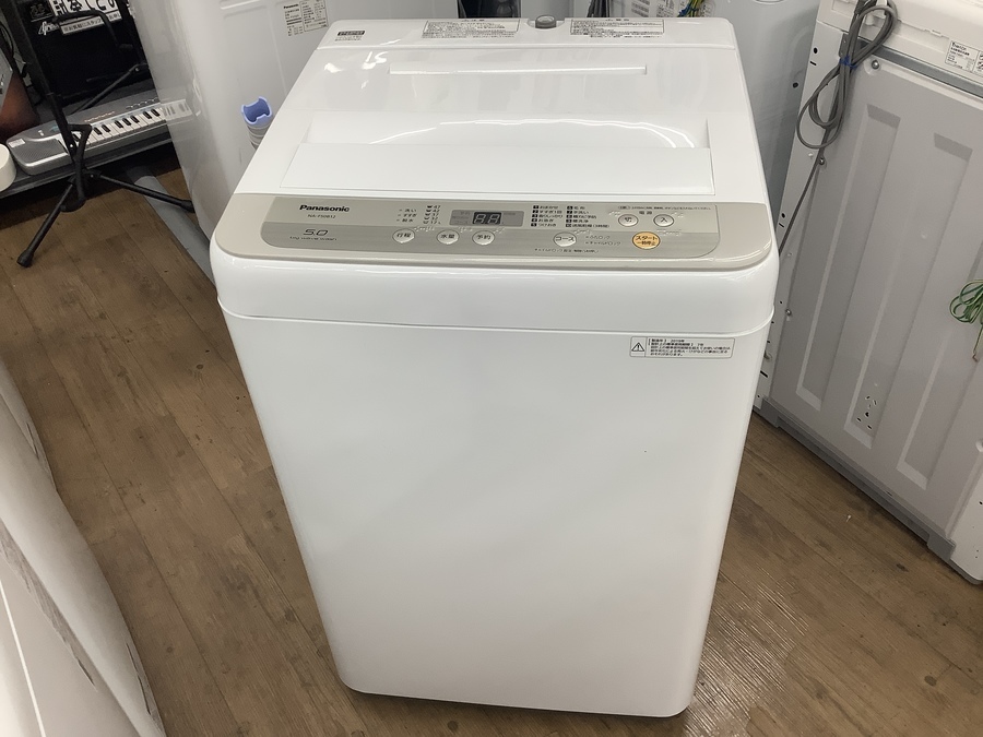 Panasonic（パナソニック）全自動洗濯機NA-F50B12入荷しました！｜2022 