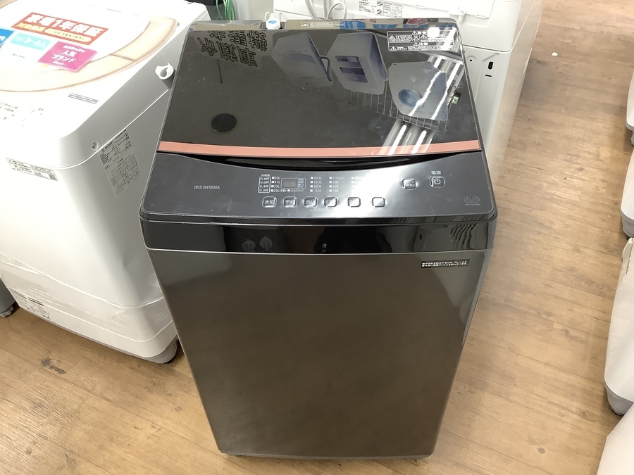 全自動洗濯機 IRIS OHYAMA(アイリスオーヤマ) IAW-T603BL入荷しました 